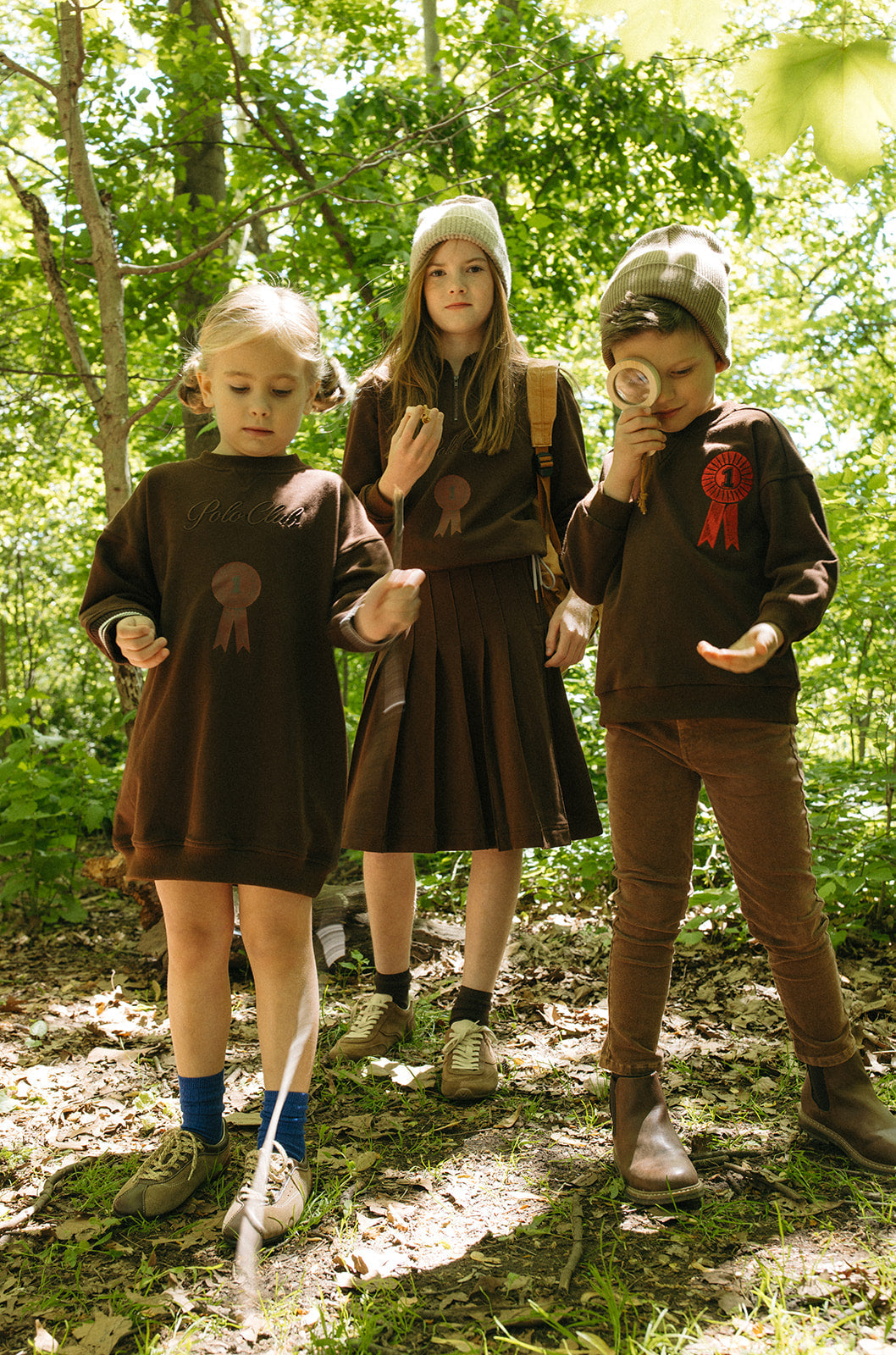 Polo Club Sweatshirt - Chocolate