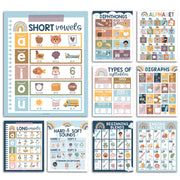 Phonics Foundations Kit: Boho 9 Poster Pack