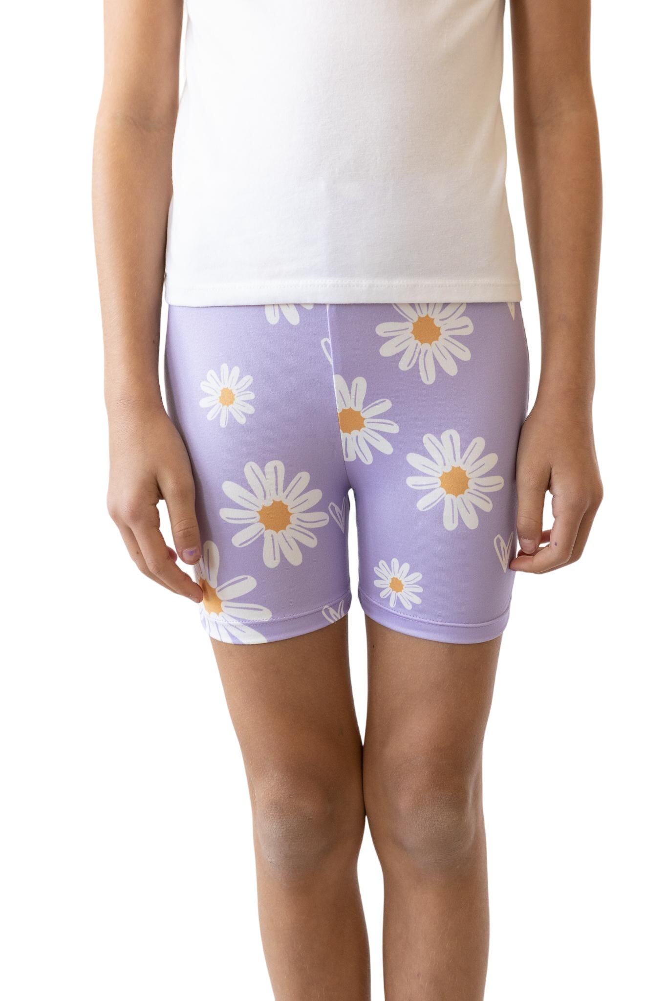 I Heart Daisies Twirl Shorts