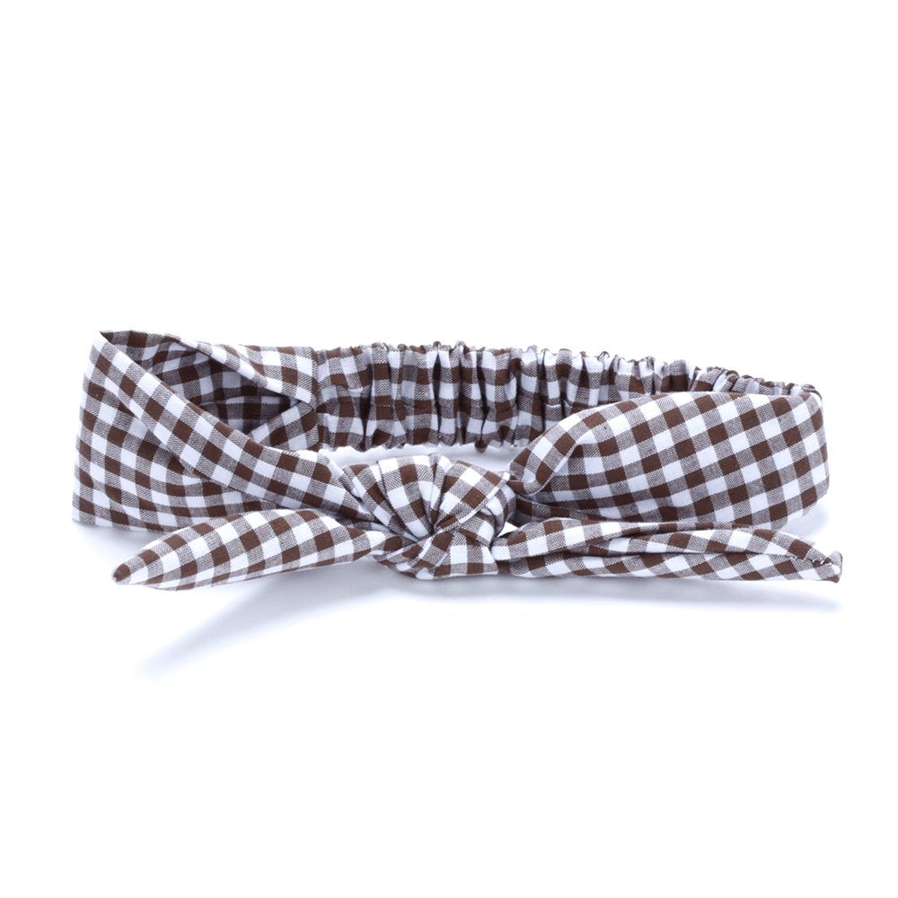 Little Girls Bow Stretchy Headwrap - Stylish, Fashionable Hairband For Girls Up To Age 8
