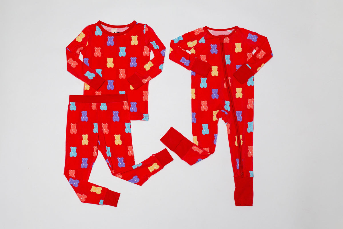 My First Gummy Yummy 2-piece Bamboo Pajamas | Kids