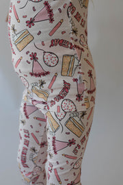 Pink Birthday 2 Piece Pj's