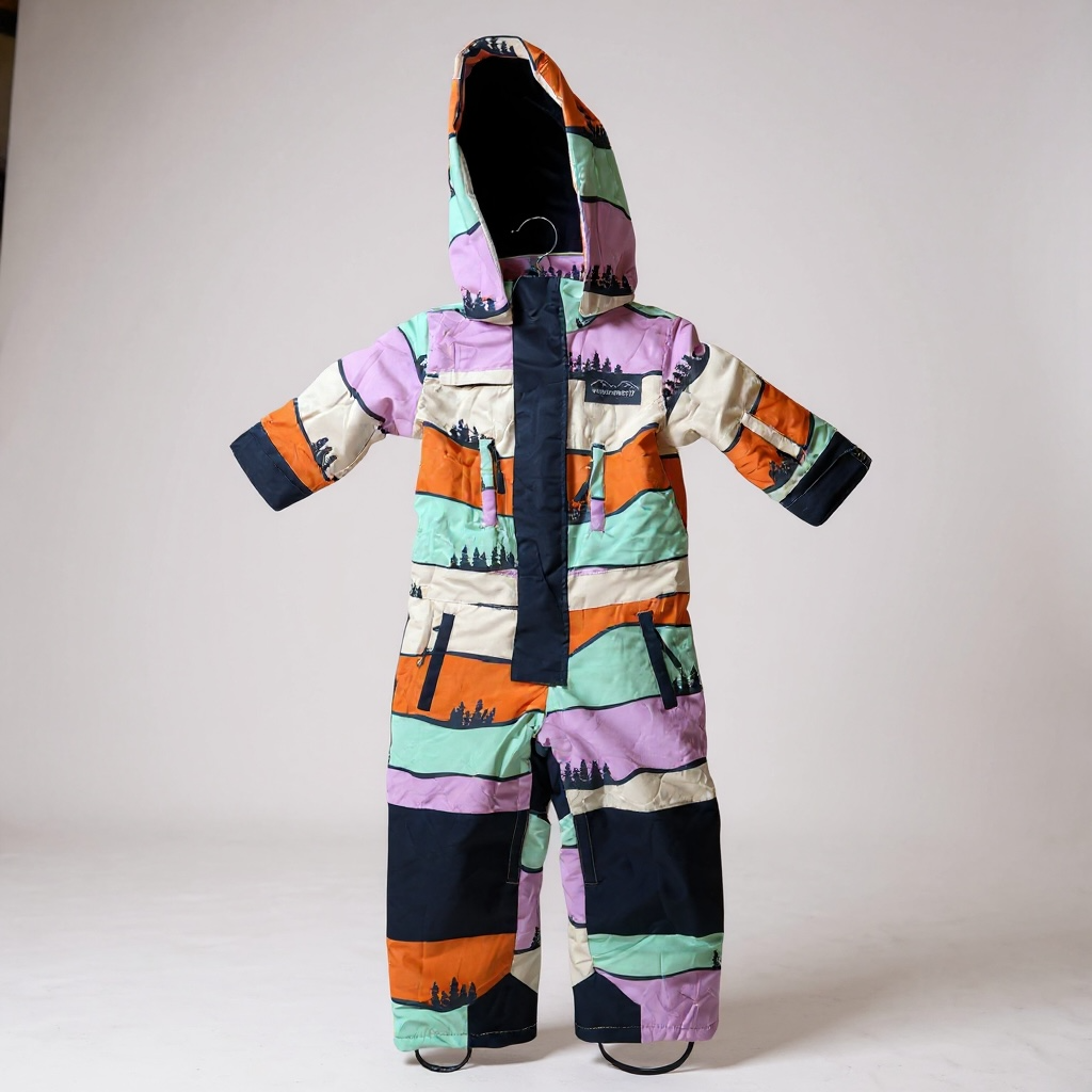 Colorful Hills Kids Waterproof Snowsuit - Winter Skiing & Snow Play | Keep The Littles Wild