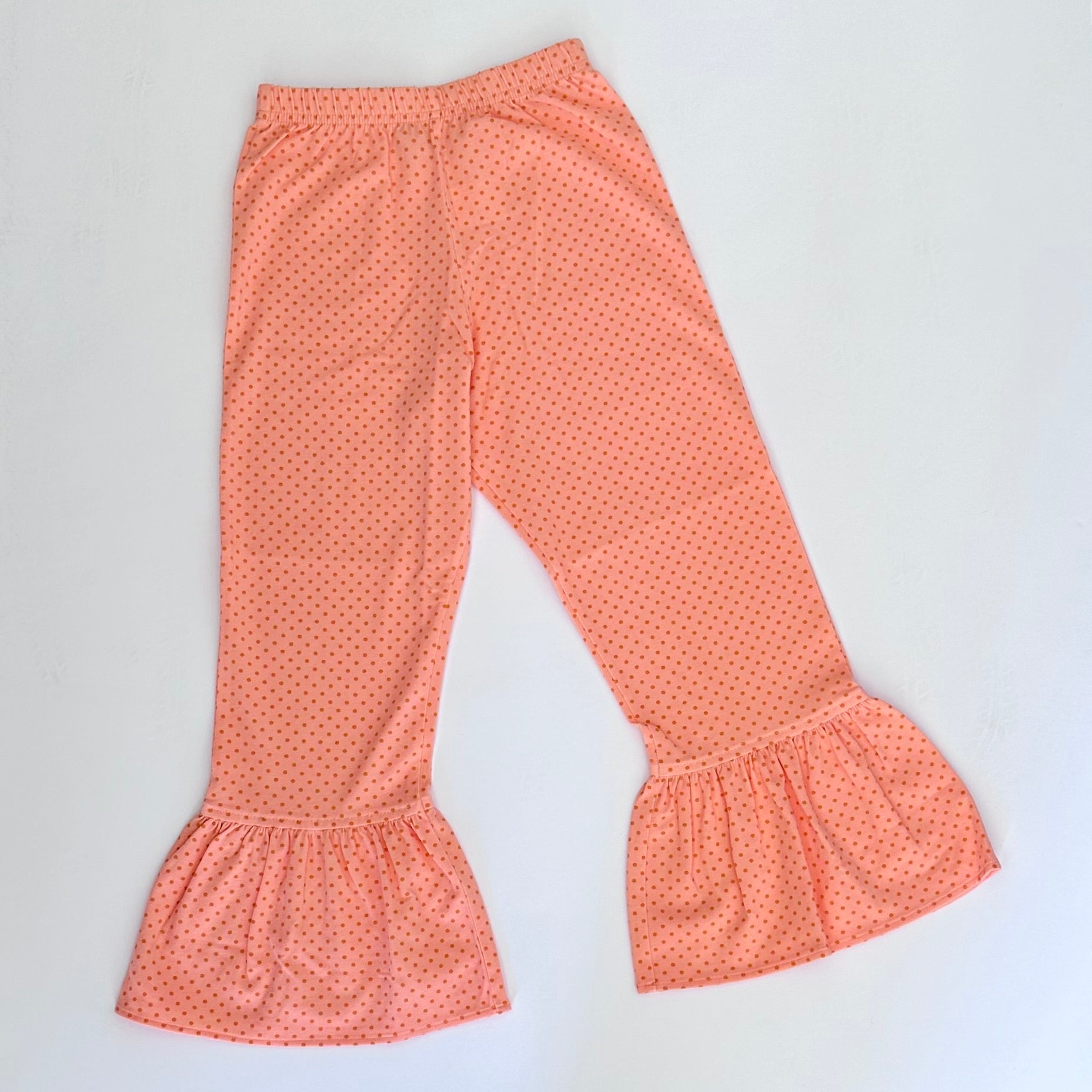 Thankful Dots Layla Ruffle Pants
