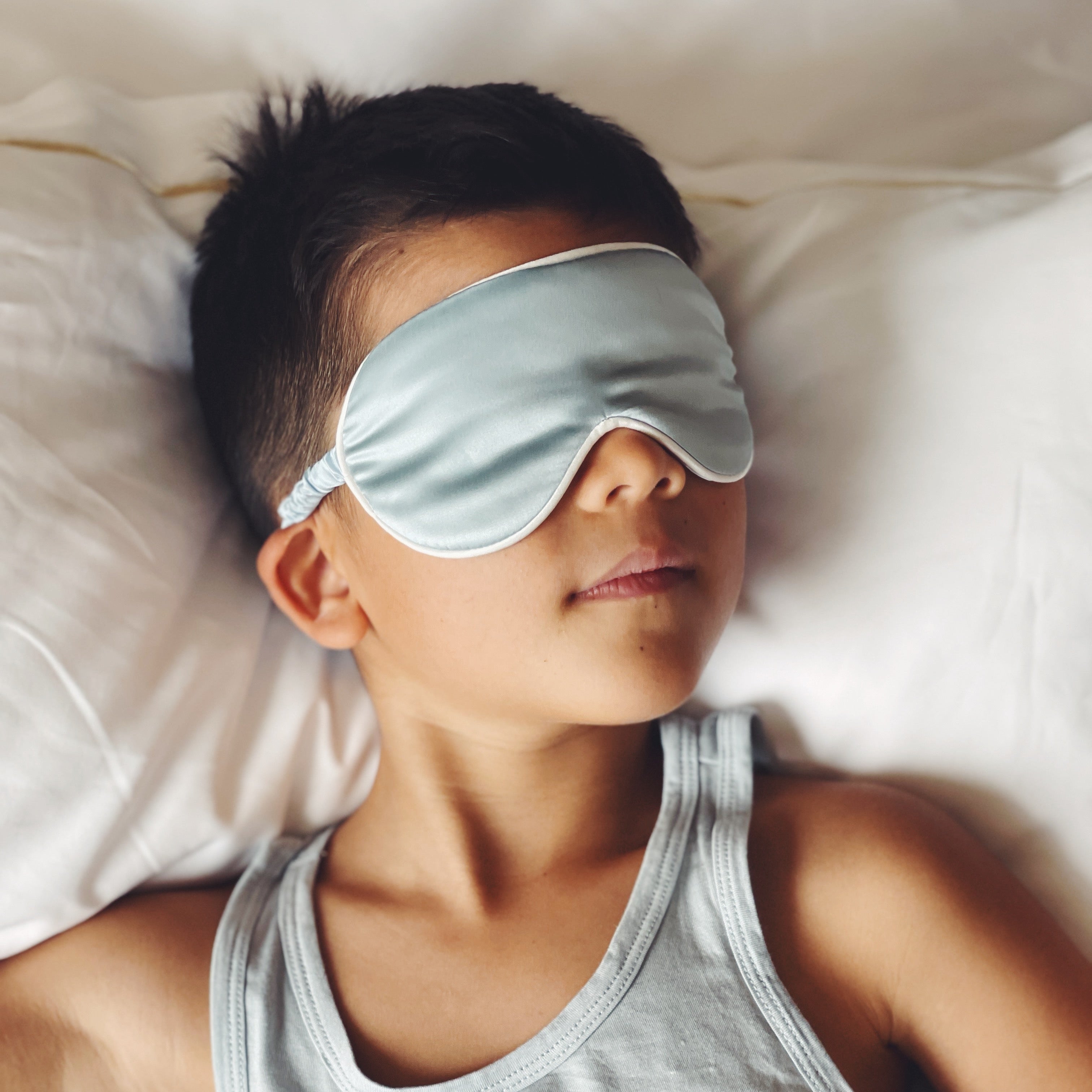 Teens & Kids Silk Sleep Mask - 100% Mulberry Silk Blackout Eye Mask