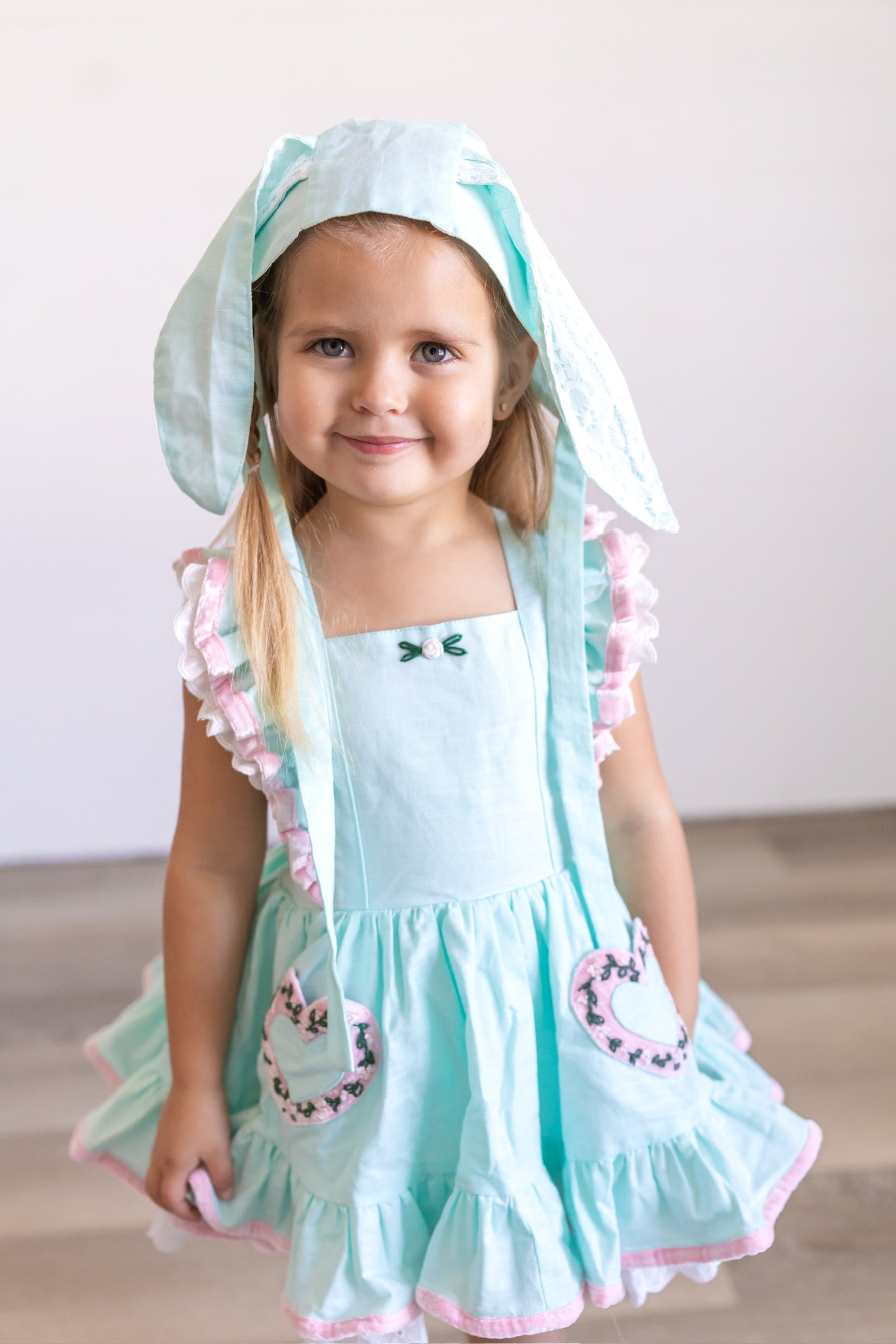 Mint Bunny Bonnet