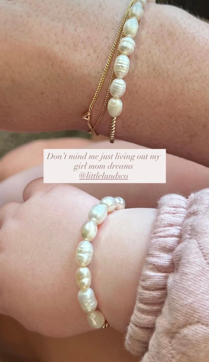 Little Lady Pearl Bracelet – Handmade Keepsake For All Ages