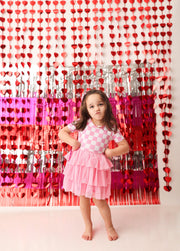 Bubblegum Checkers Dream Tutu Dress