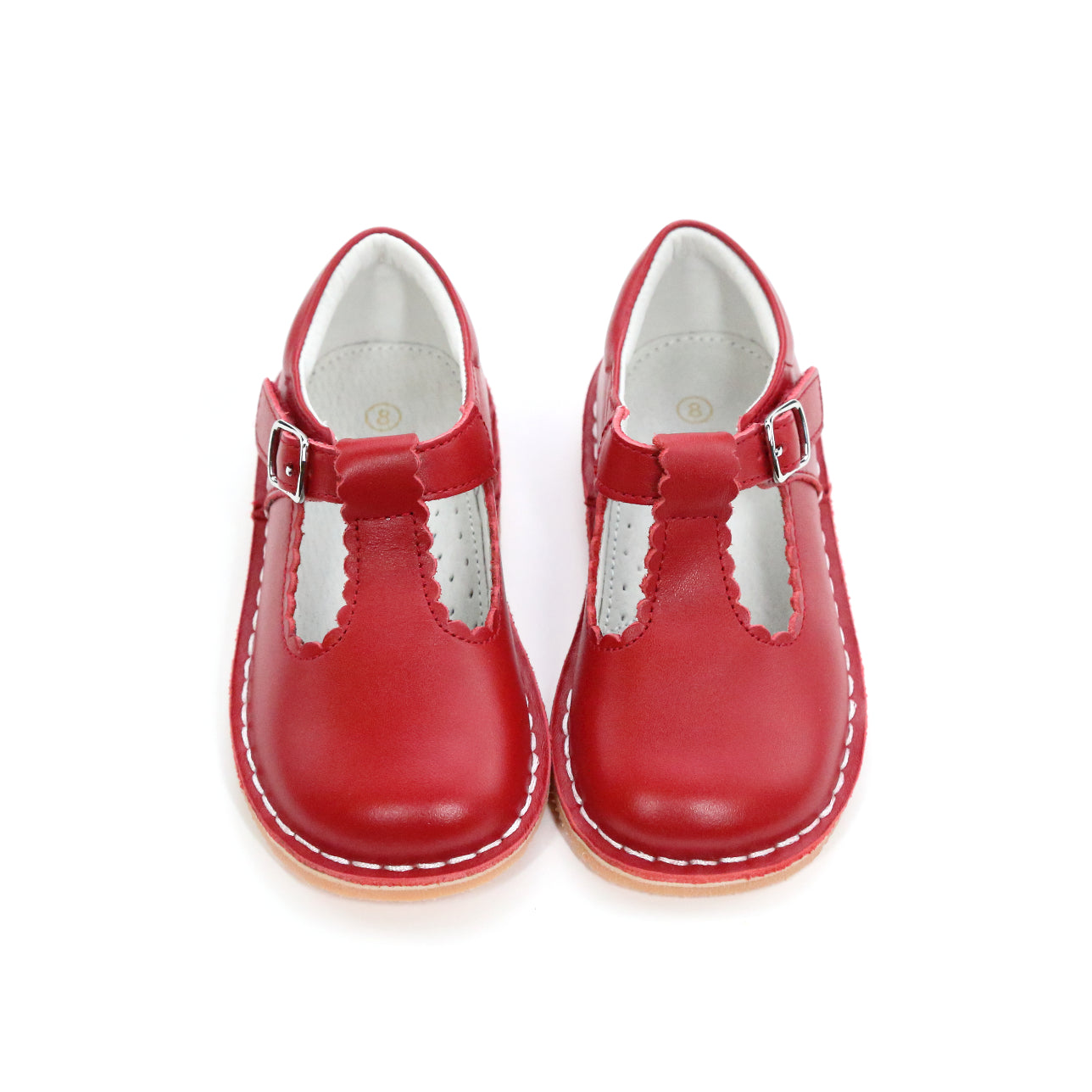 Selina Scalloped T-strap Mary Jane