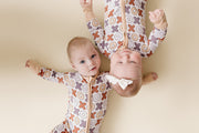 Bamboo Zip Romper | Xoxo