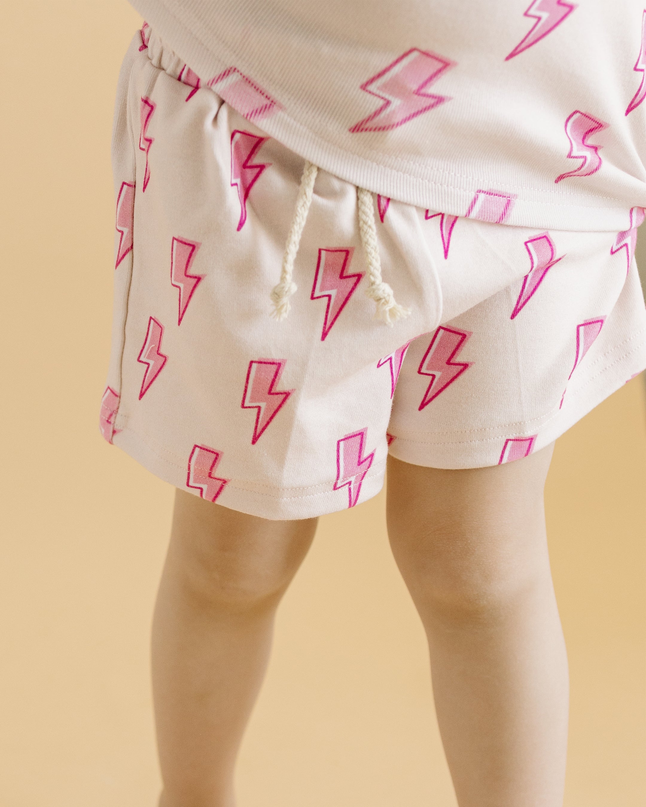Shorts Set | Pink Bolts