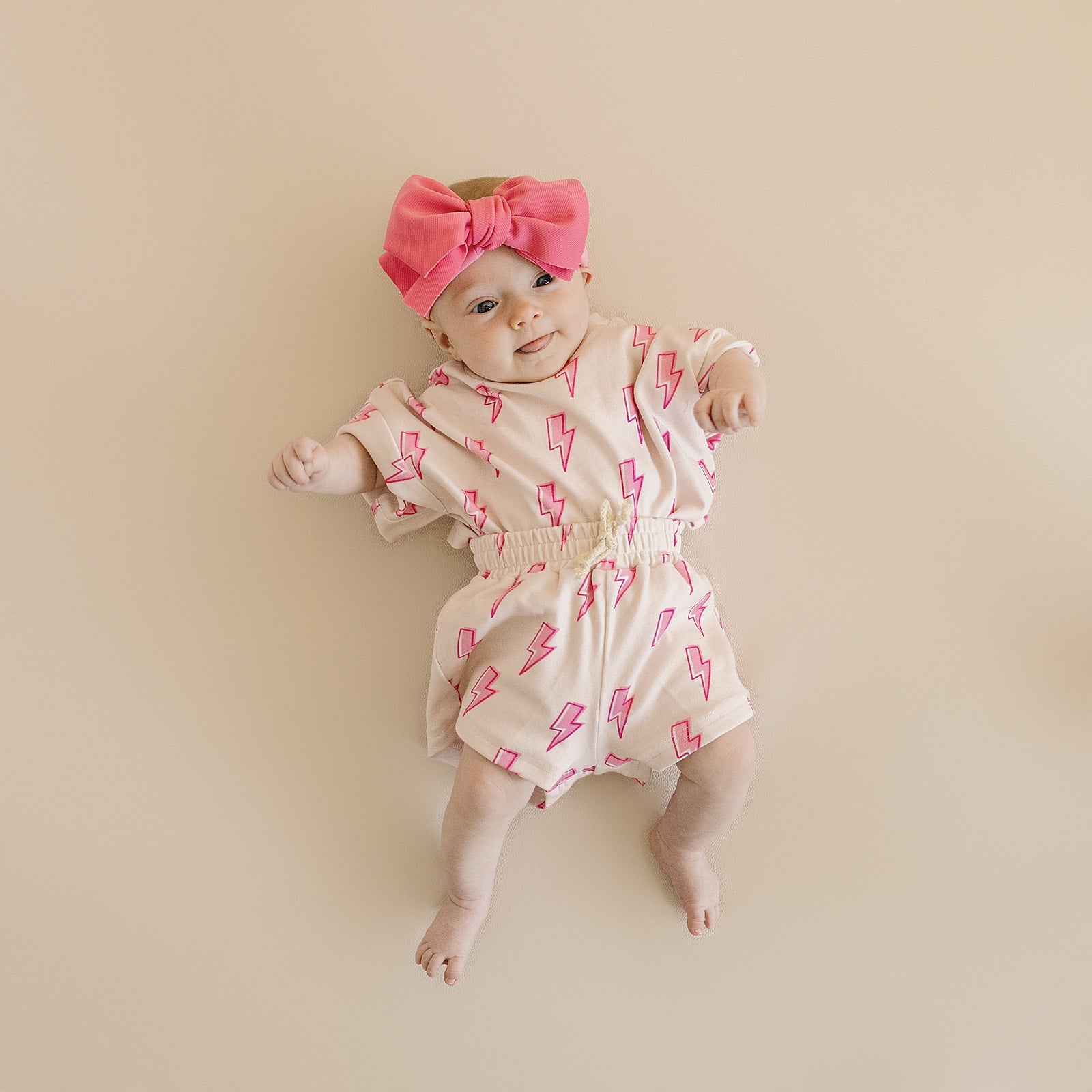 Shorts Set | Pink Bolts