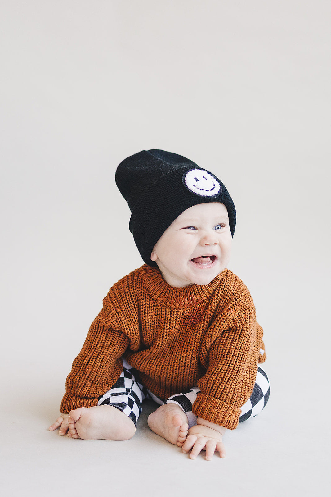 Chunky Knit Sweater | Rust