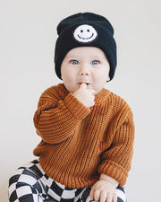 Chunky Knit Sweater | Rust