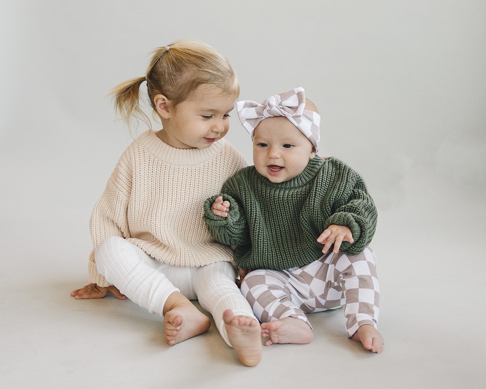 Chunky Knit Sweater | Green