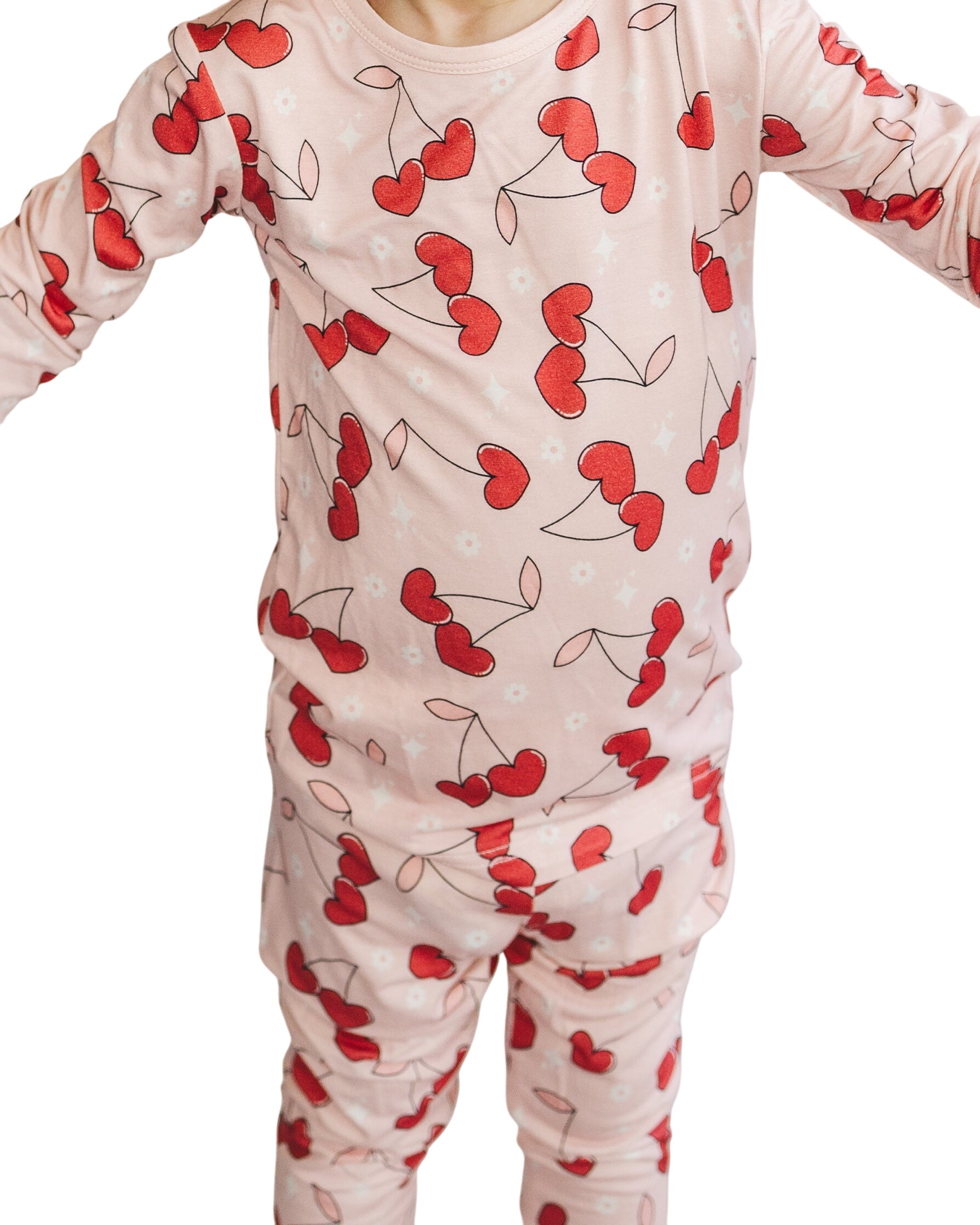 Bamboo Two Piece Set | Cherry Heart