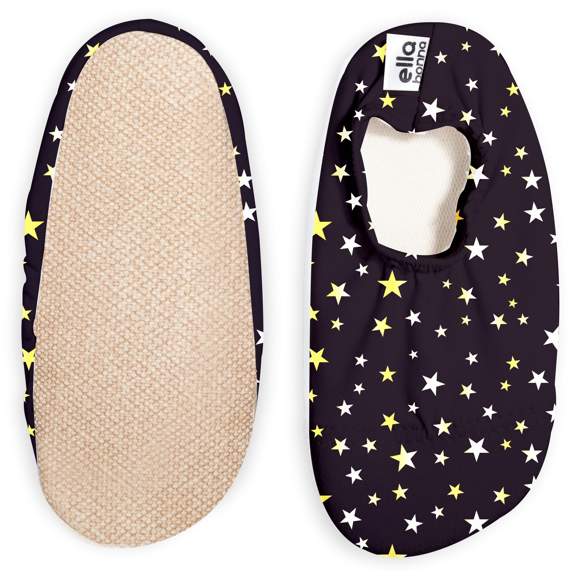 Non-slip Sole, Unisex Baby, Children's Sea Shoes, Pool Booties, Gold Star