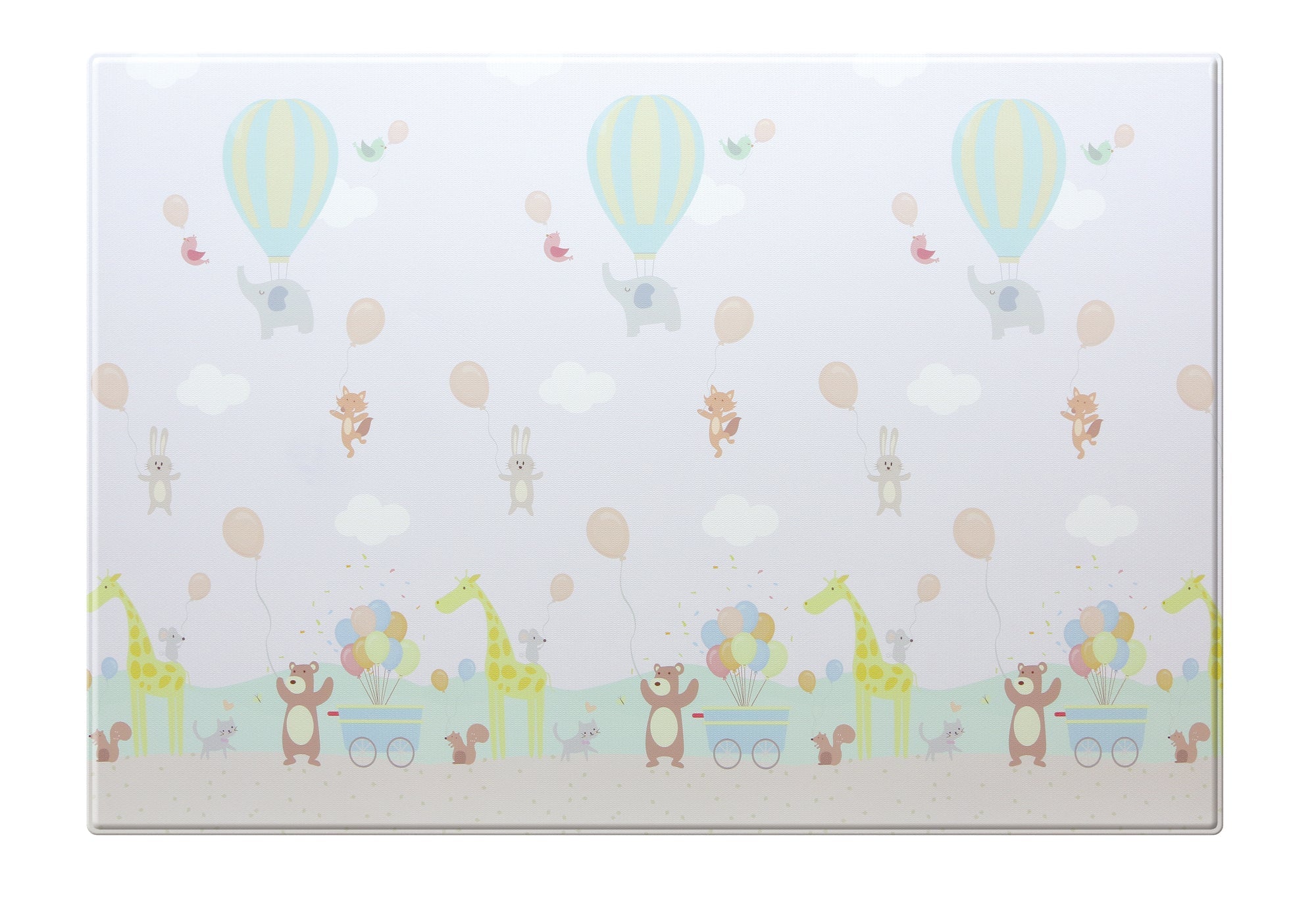 Babycare Playmat-hot Air Balloon Alphabets