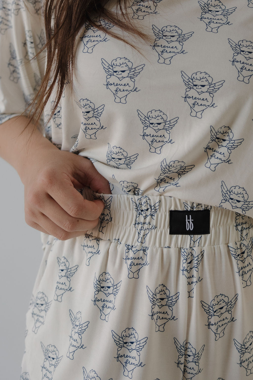 Women's Boxy Tee Lounge Set | Ff Los Angeles
