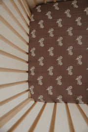 Muslin Crib Sheet | Dirt Bike