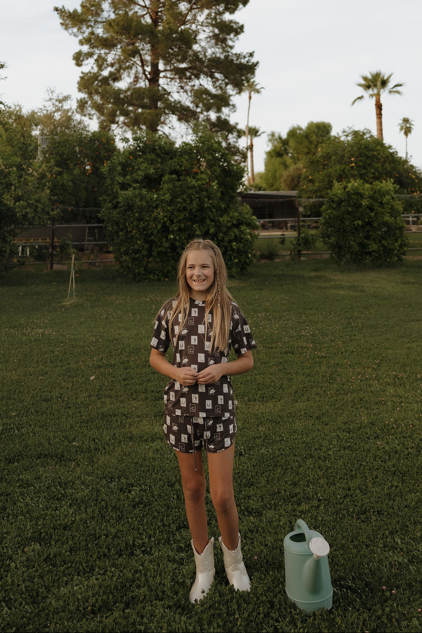 Girl's Bamboo Short Set | With Love From Az