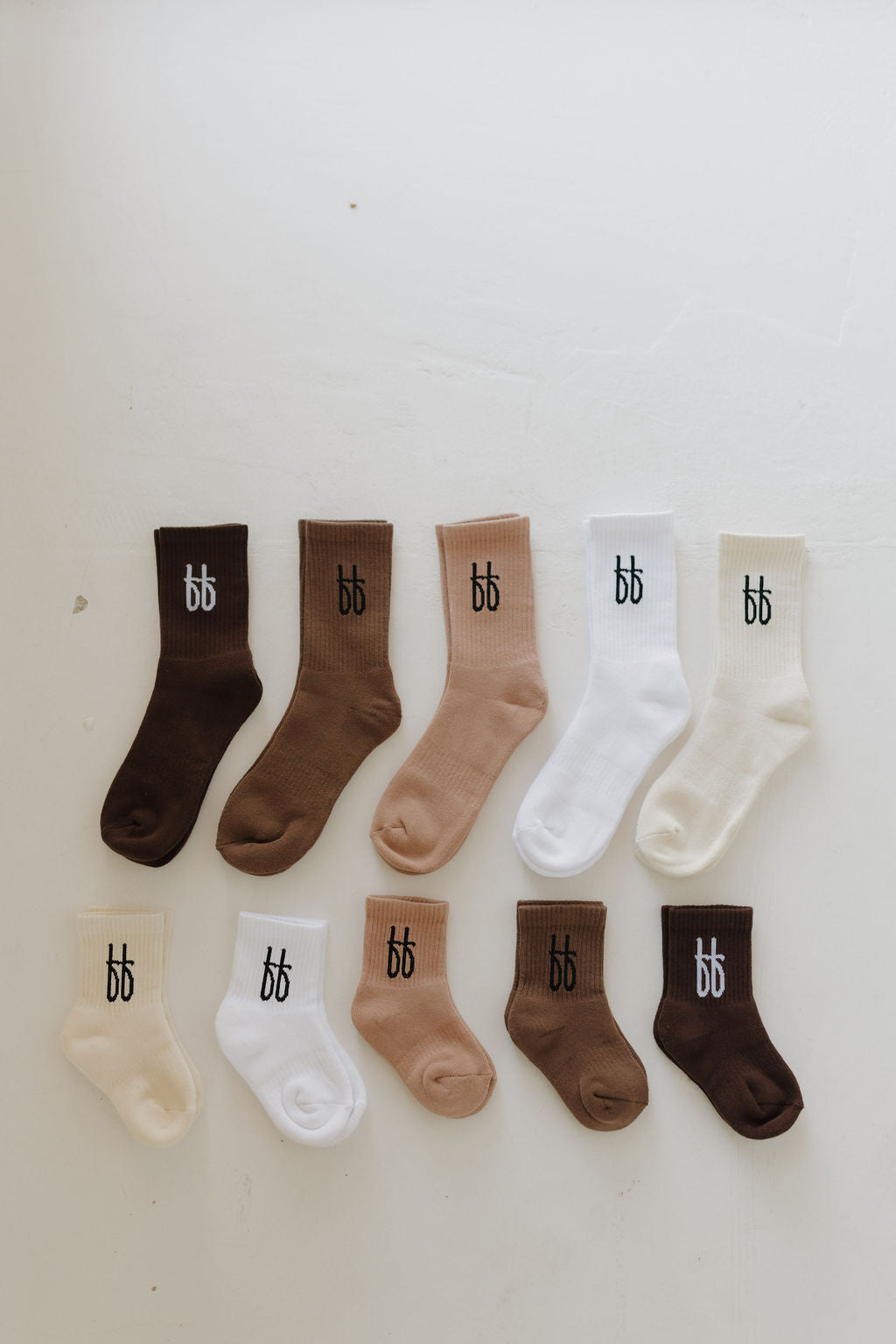 Ff Crew Socks | White