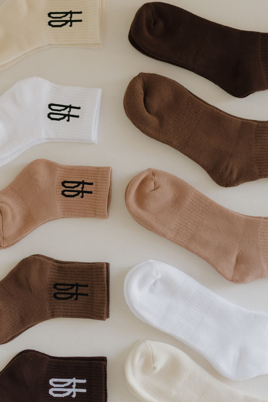 Ff Crew Socks | Cocoa