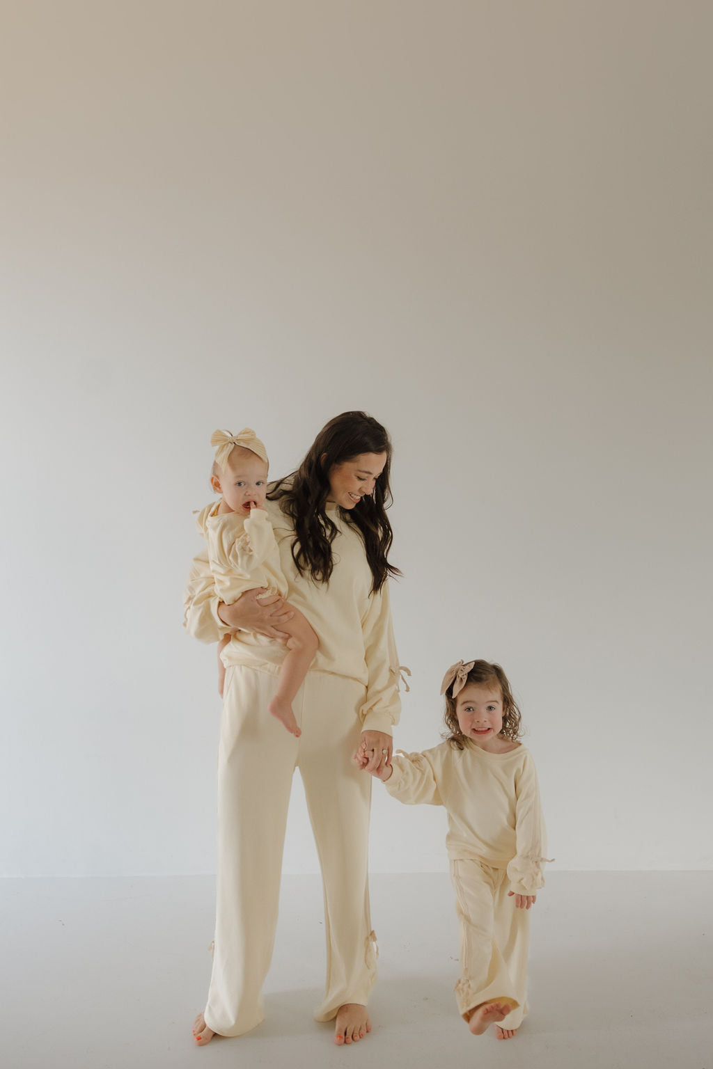 Child's Sweat Set | Buttercream Bows