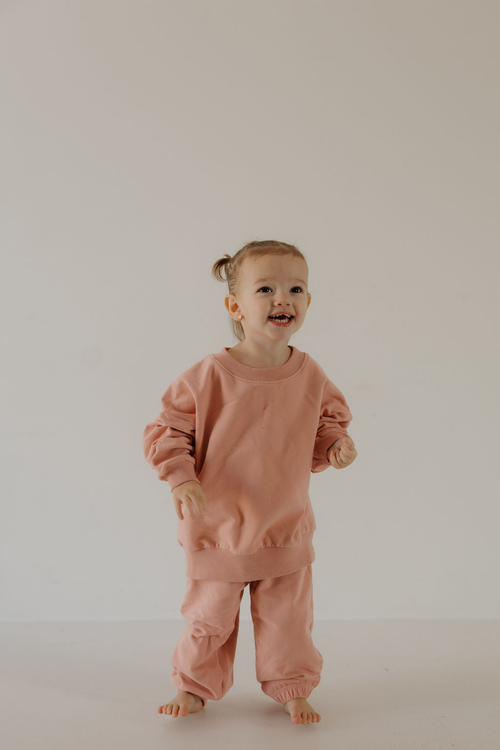 Child Sweat Set | Rose