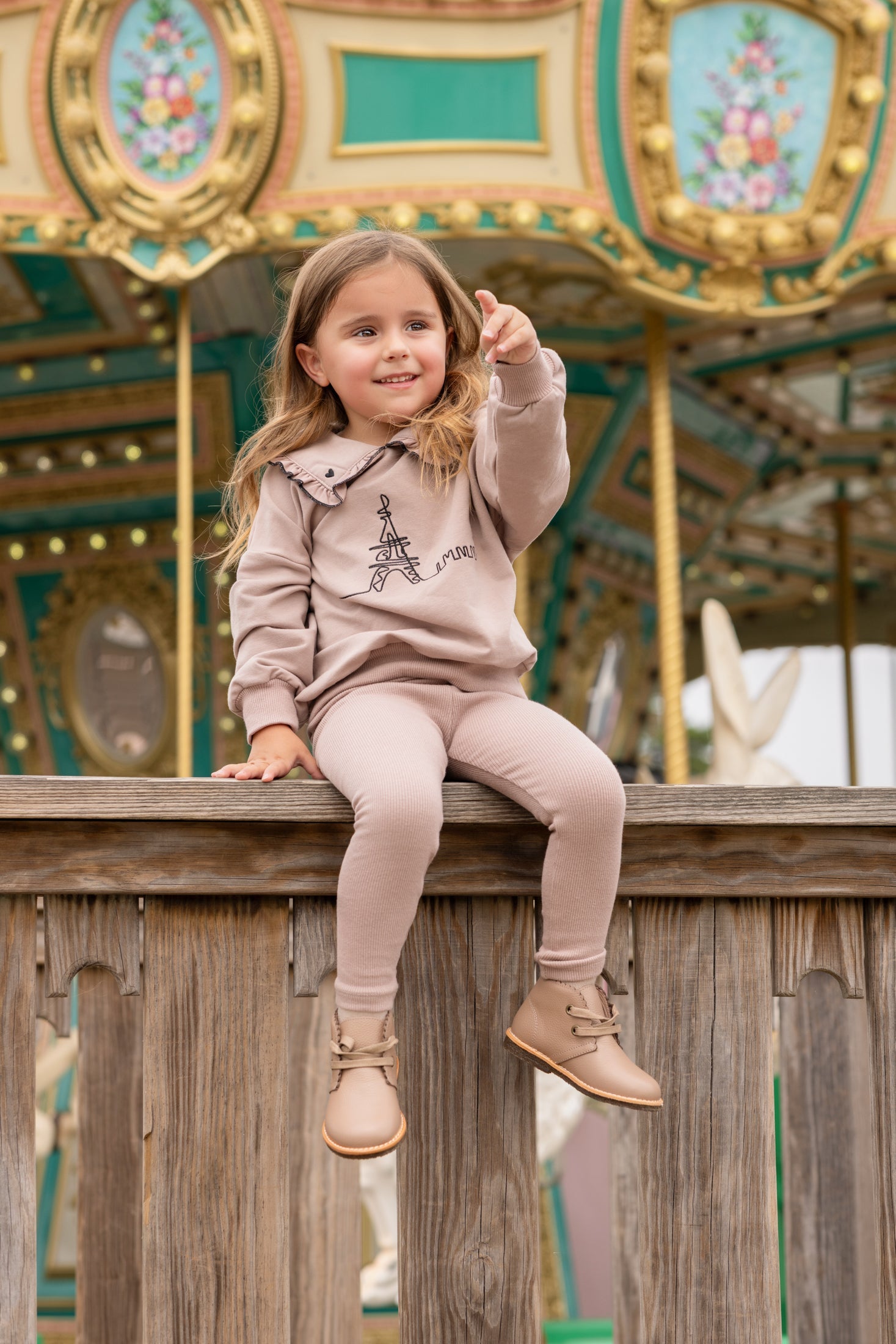 Whimsy Dusty Pink Baby Set