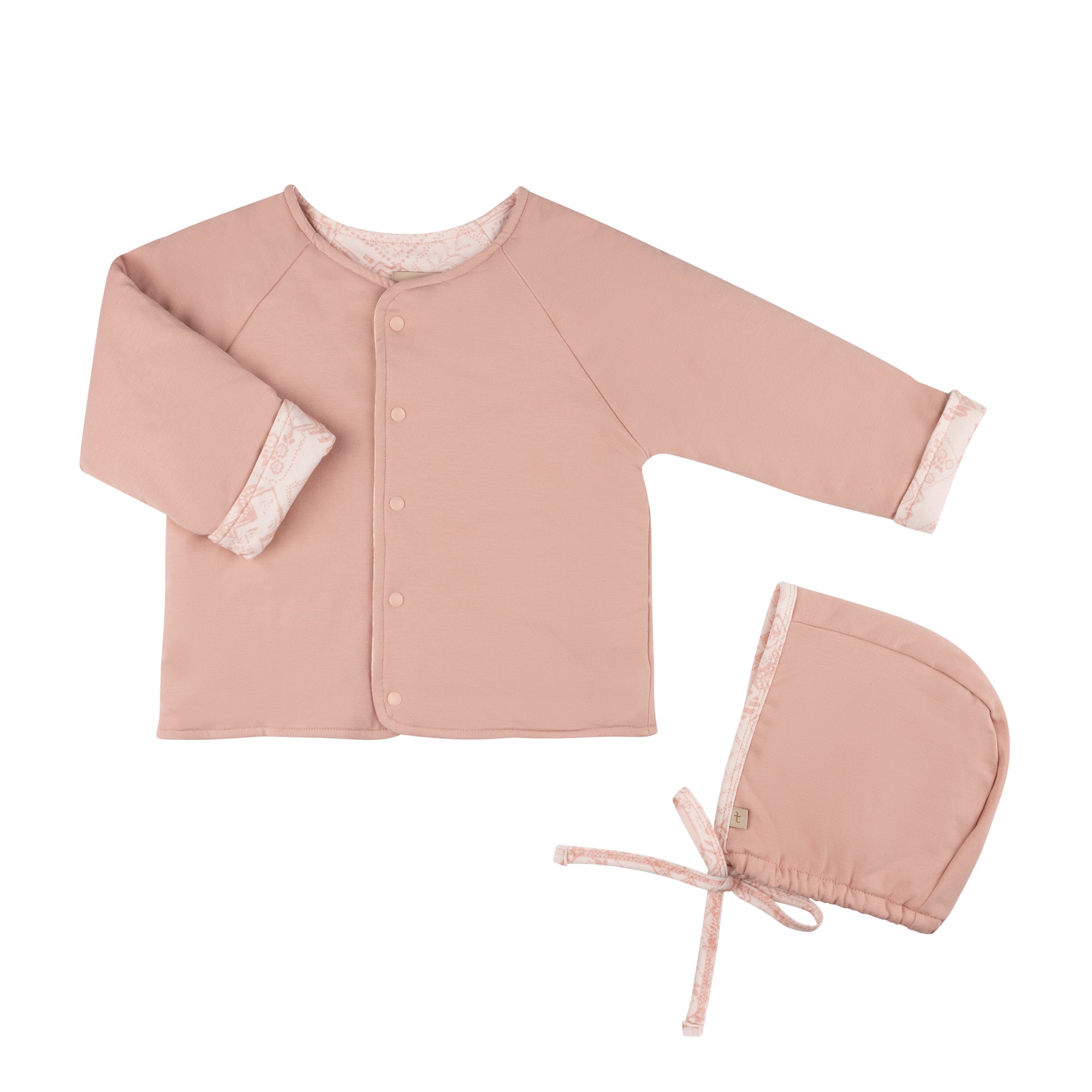 Reversible Jacket And Bonnet