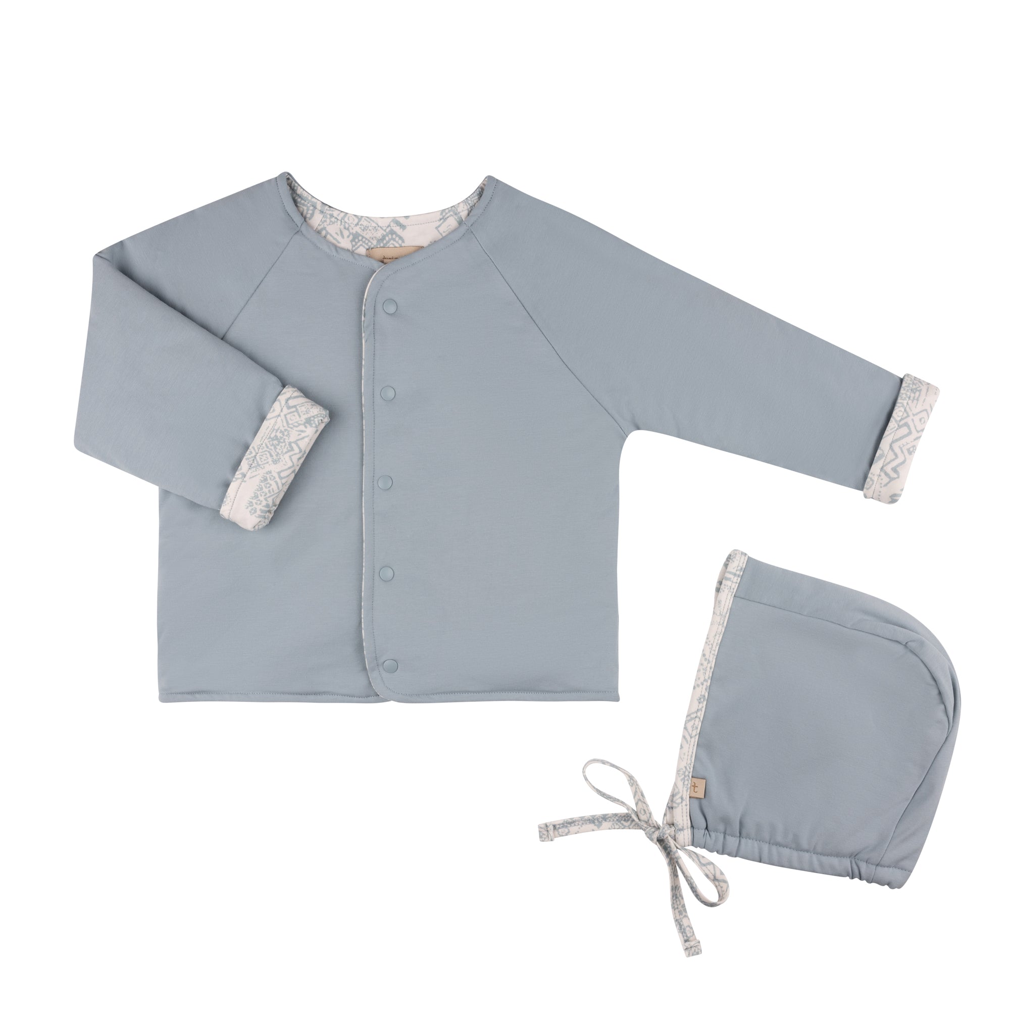 Reversible Jacket And Bonnet