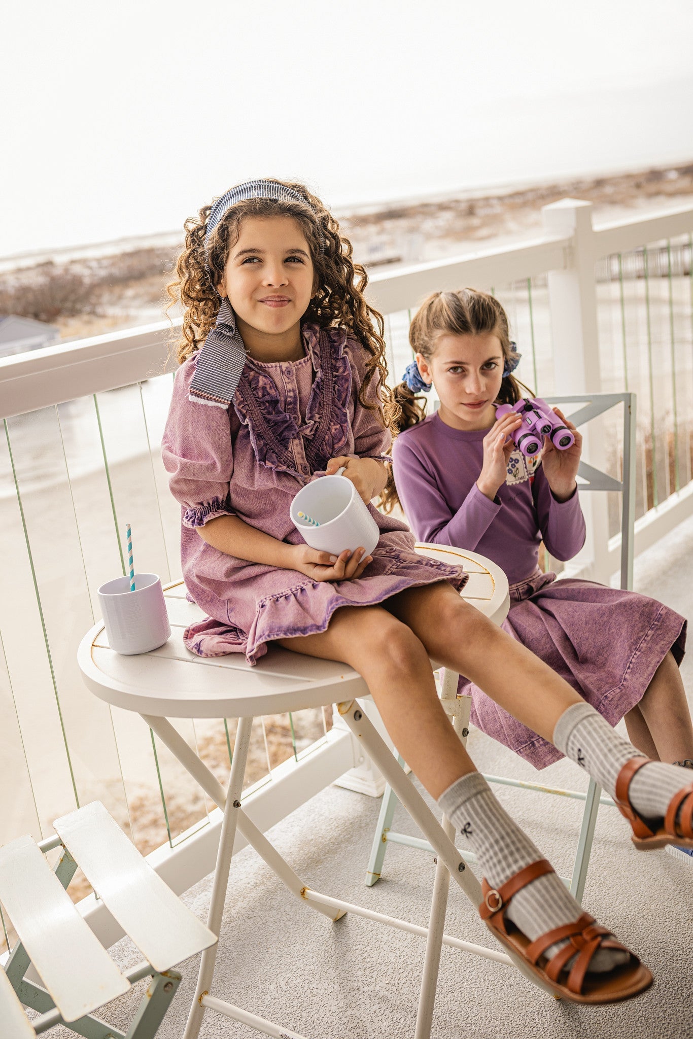 Purple Wash Dress