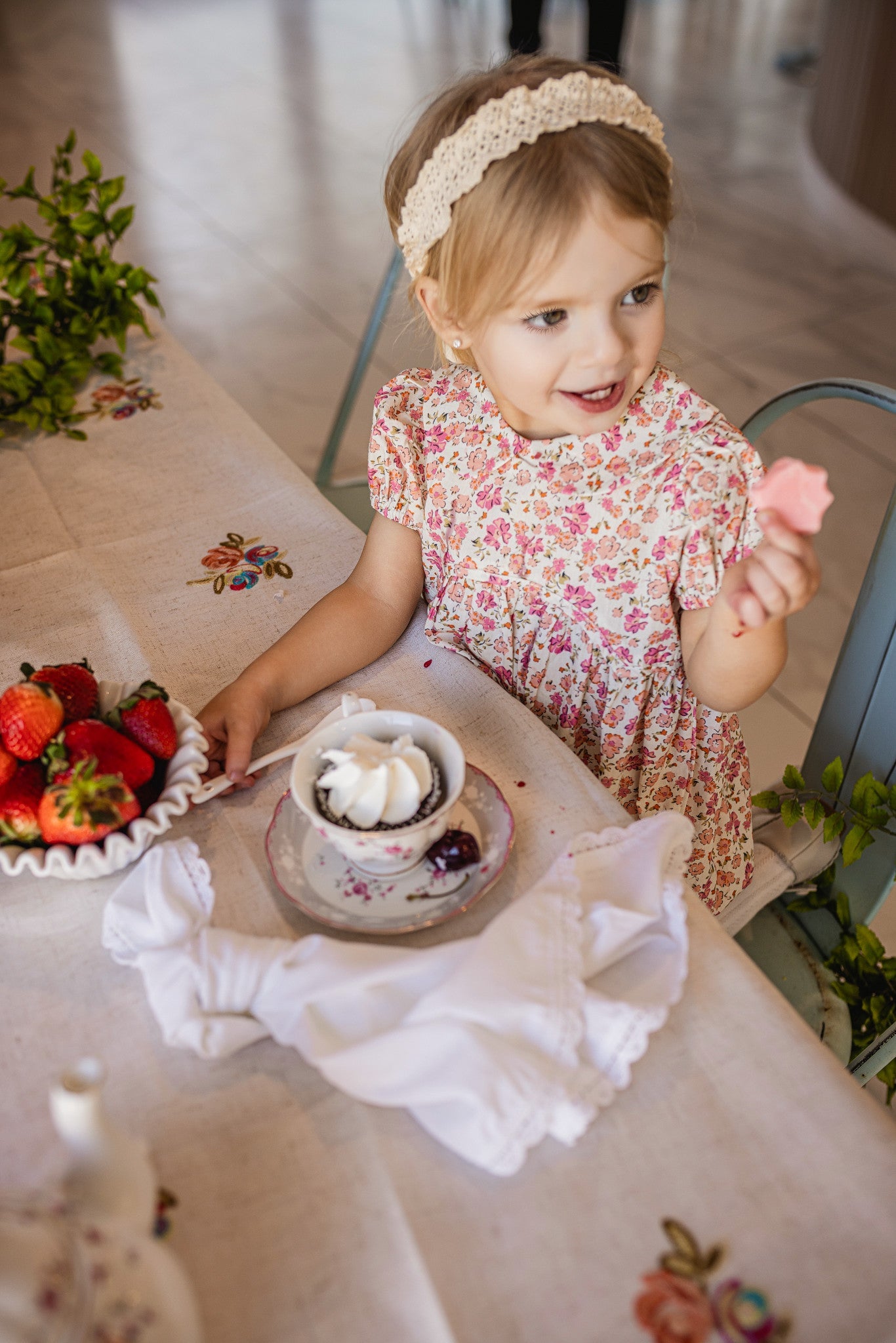 Rosewood Garden Romper
