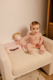 Doll/bear Graphic Footie & Hat