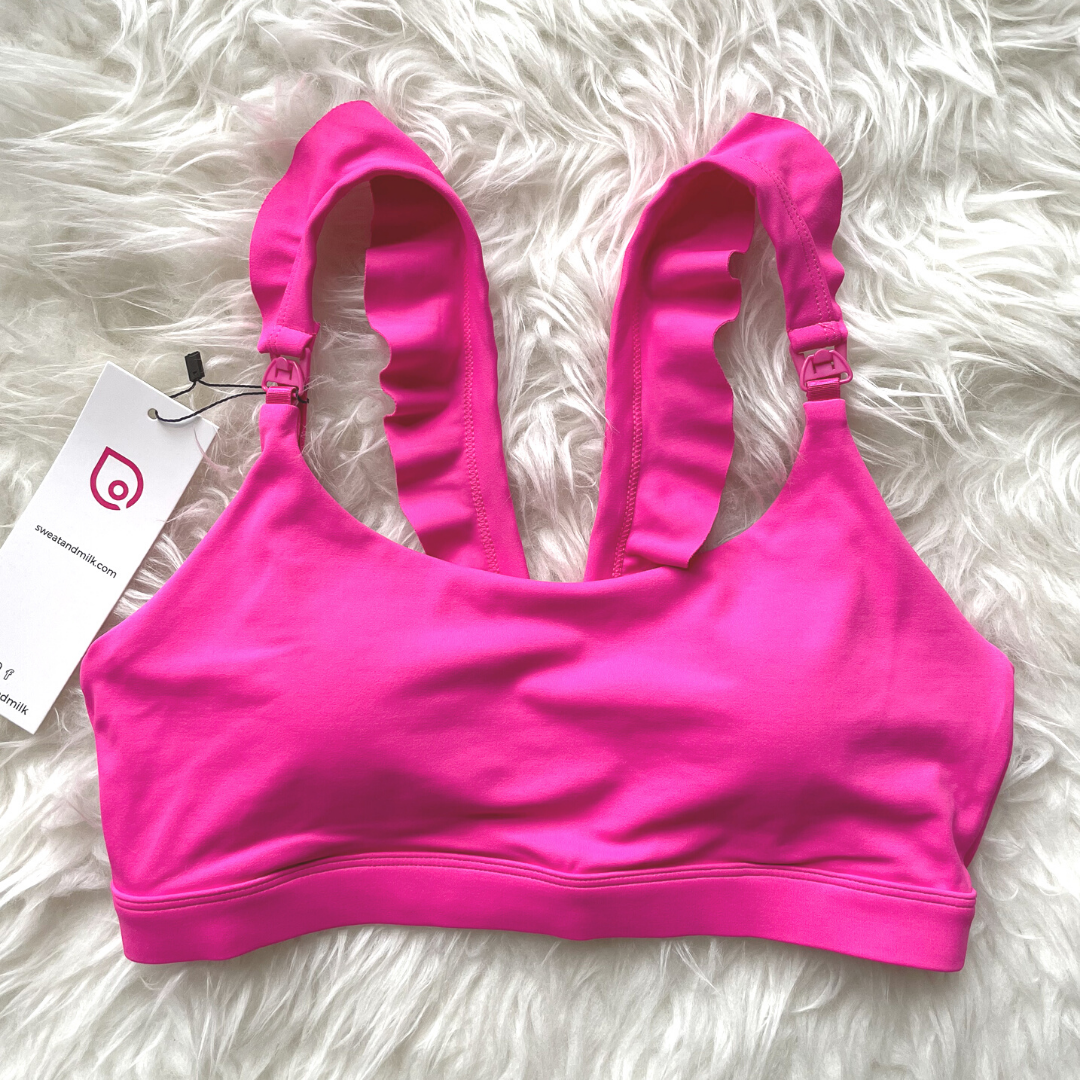 Madison - Medium Support Nursing Sport Bra (blanc)