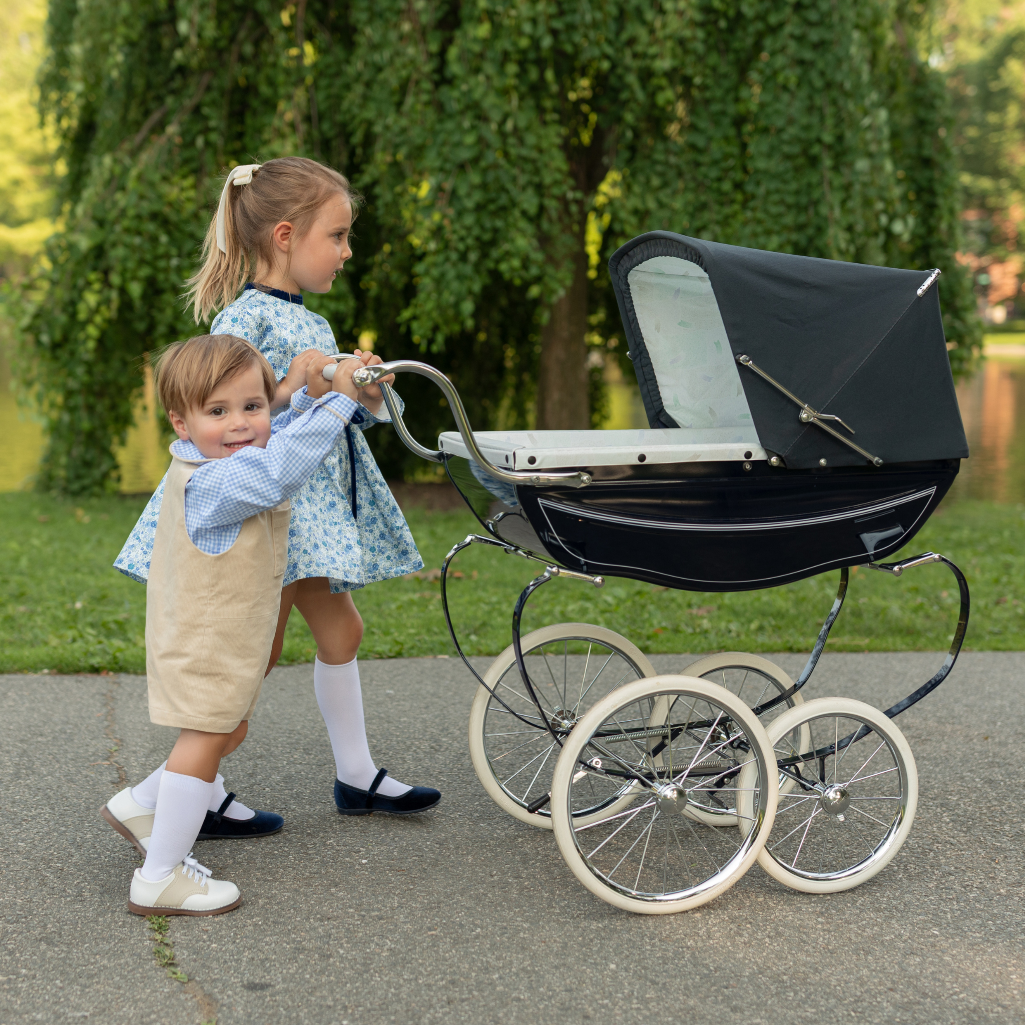 Oliver Overalls In King's Way Khaki Corduroy