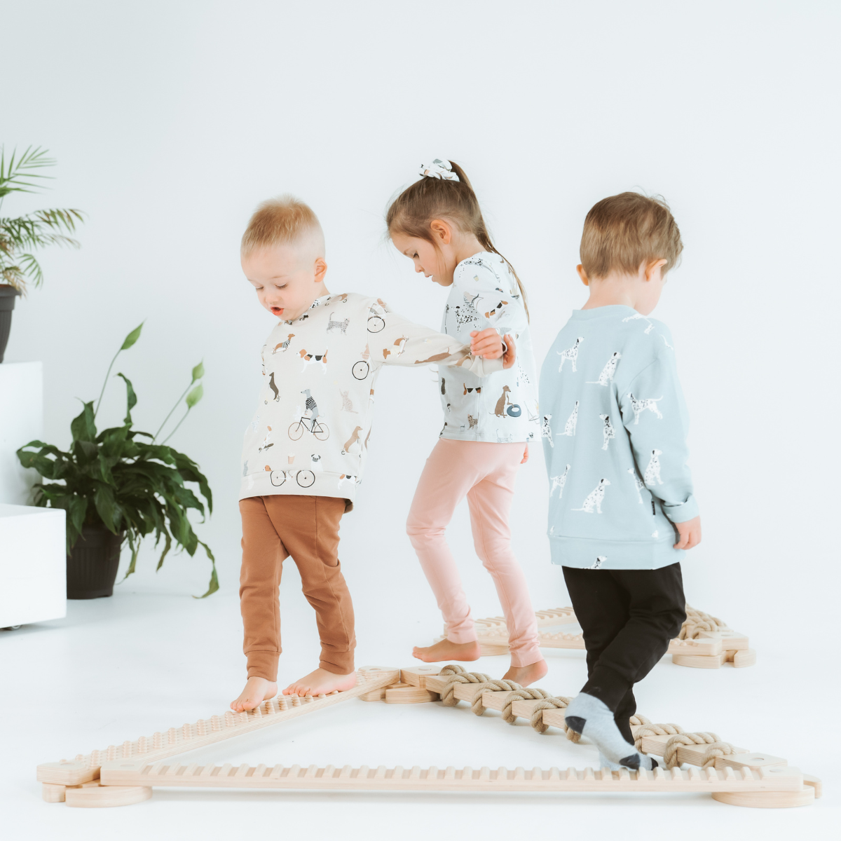 TipiToo® • Balance beam 3 or 6 piece set