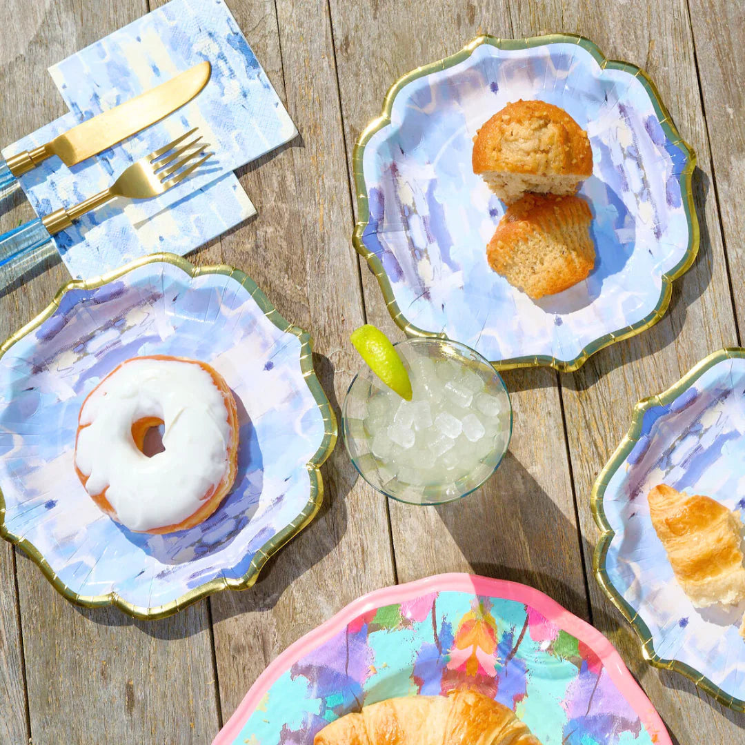 Laura Park Ocean Breeze Cocktail Plates