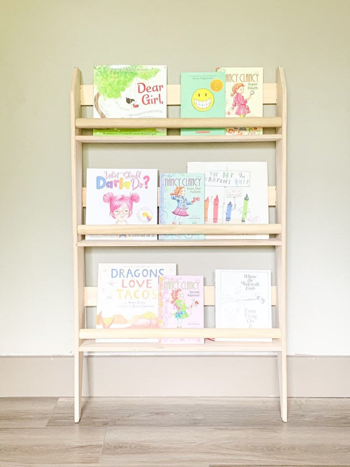 Cora- Leaning Bookshelf