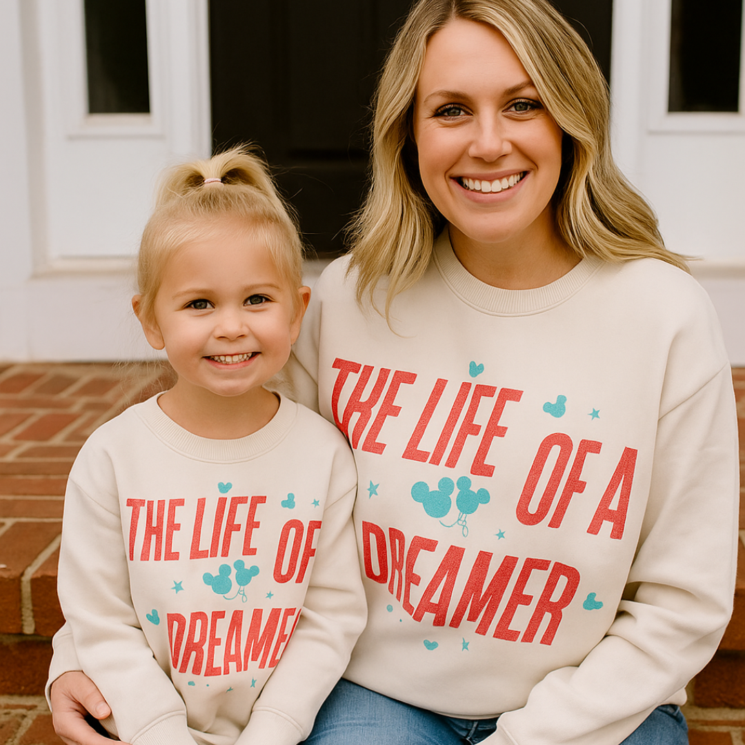 Kid's Life Of A Dreamer Crewneck