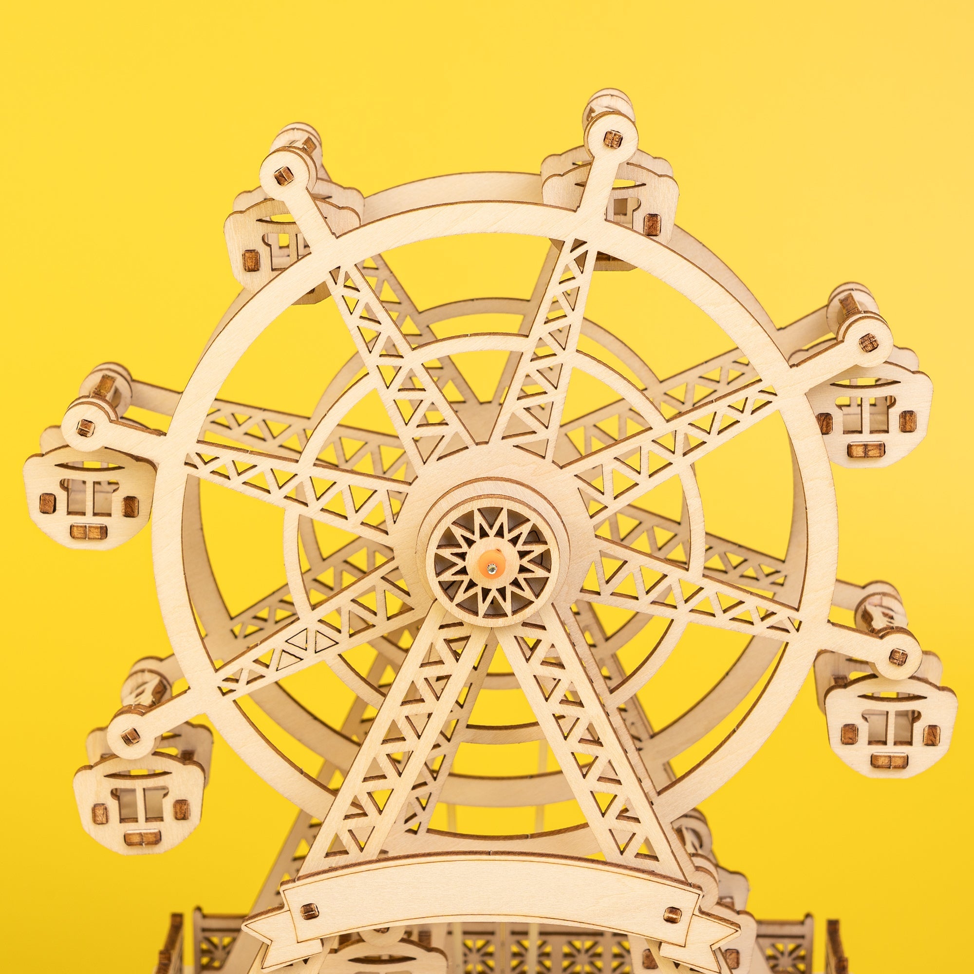 Diy Wooden Ferris Wheel Music Box Kit
