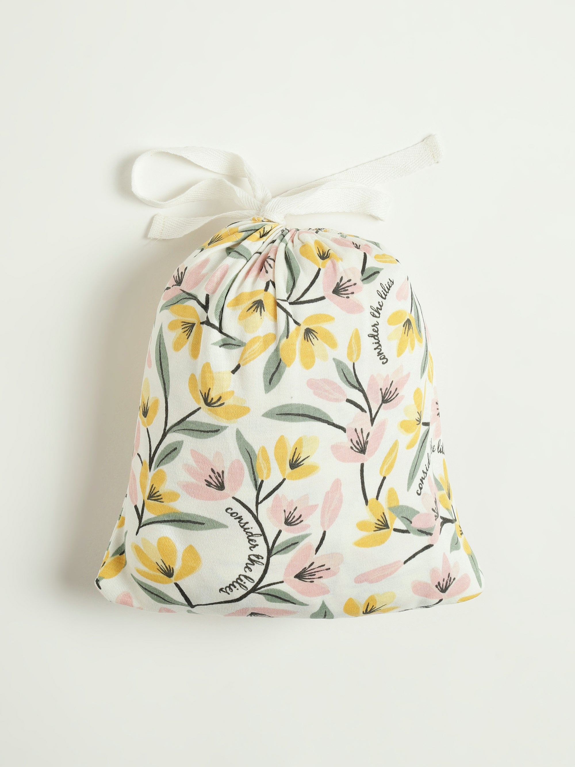 Consider The Lilies Bedsheet Cotton