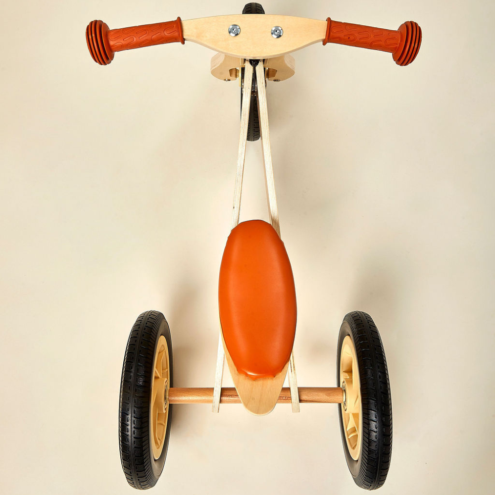 2-in-1 Midi Wooden Balance Bike (2 Years-4 Years)