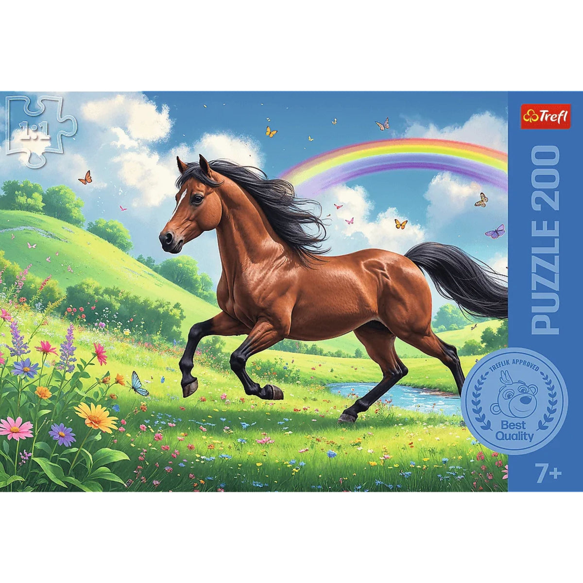 Kids ik Laurel - Dignified Horse 200 Piece Puzzle