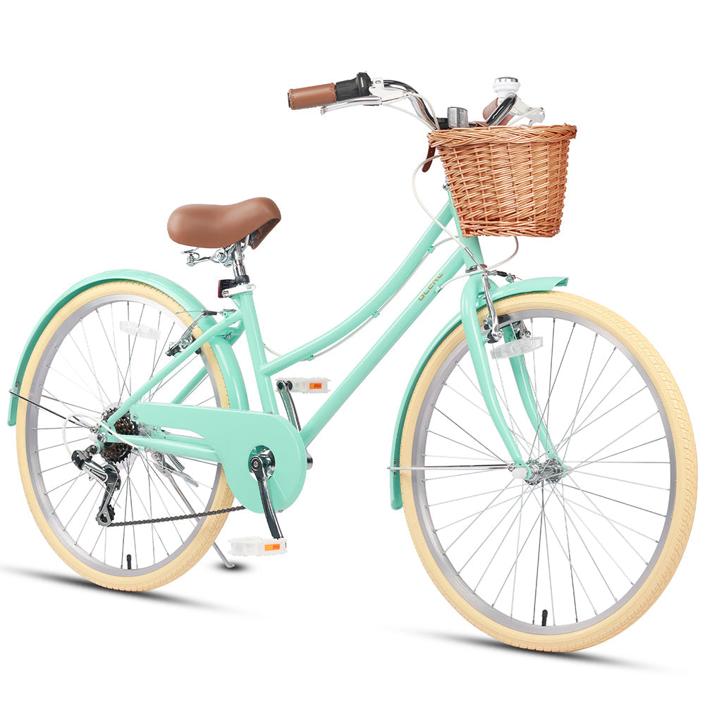 Glerc 26" Best Beach Cruiser Hybrid Kids Bike - Missy