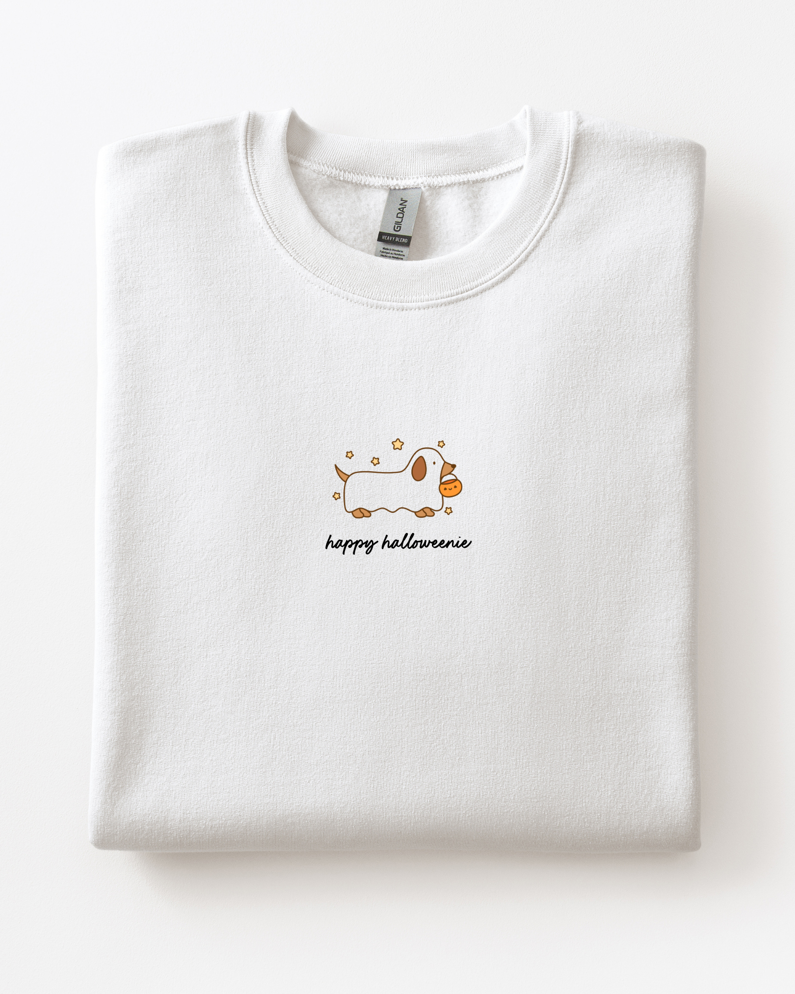 Happy Halloweenie Weenie Dog Sweatshirt