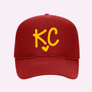 I Love Kc ♡ Printed Trucker Hat