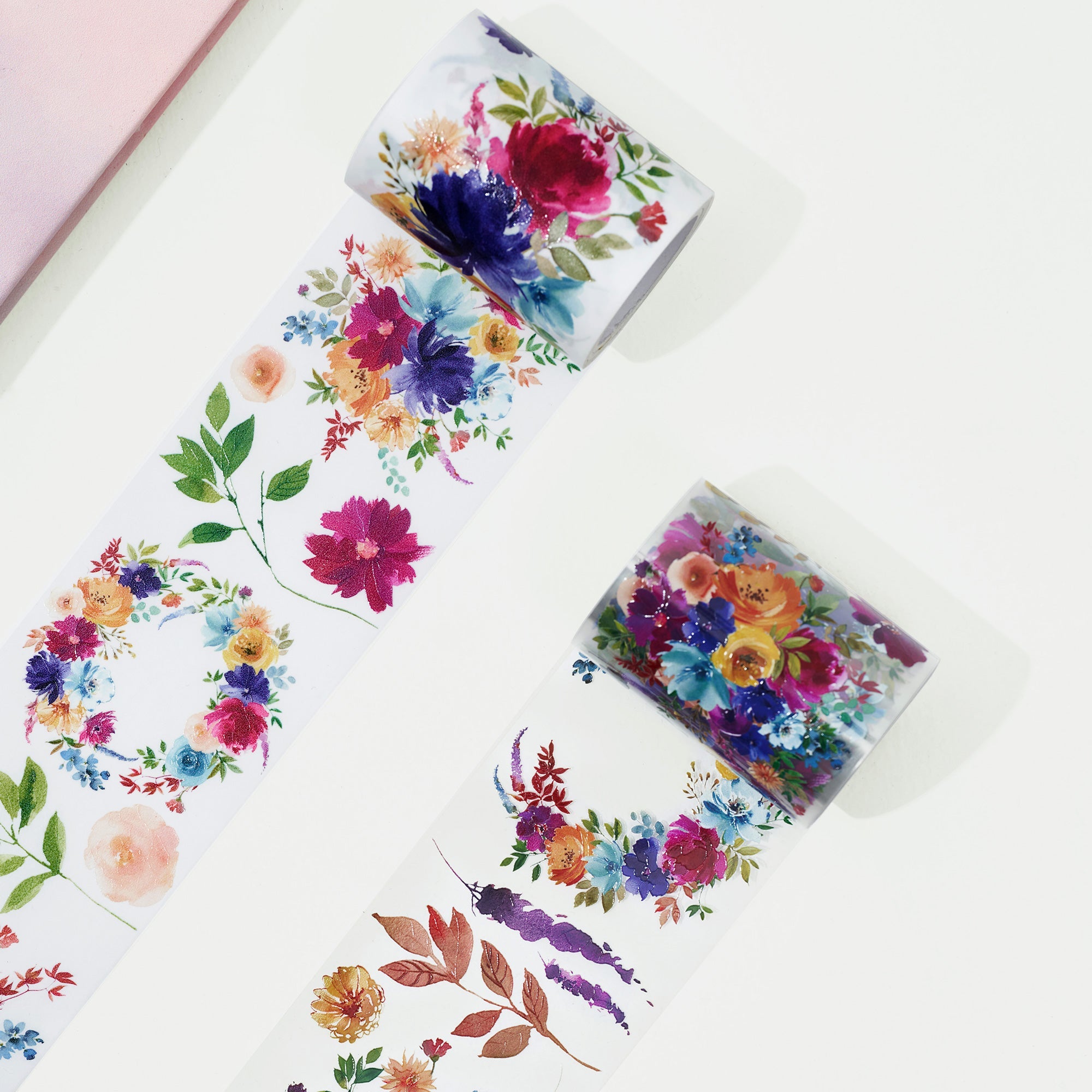 Pretty Florals Wide Washi / PET Tape by The Washi Tape Shop