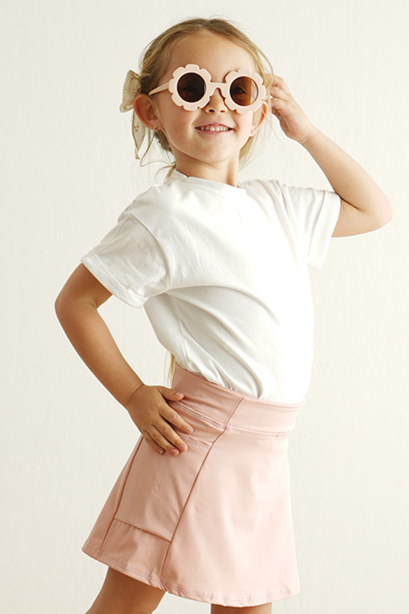 Premium Ivory Basic T-shirt Kids And Adult